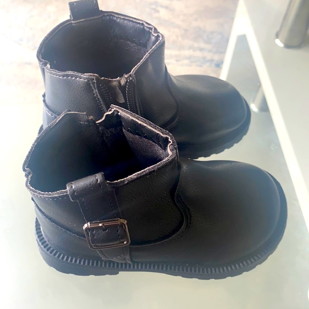 Black boots